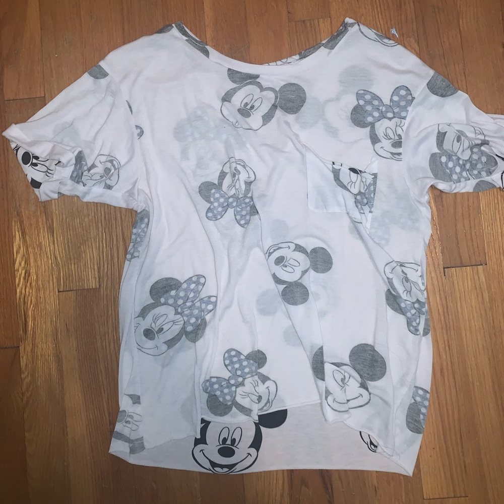 mickey and minnie top